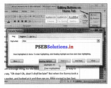 PSEB 7th Class Computer Solutions Chapter 4 एम एस वर्ड में फारमैटिंग (भाग-1) 9