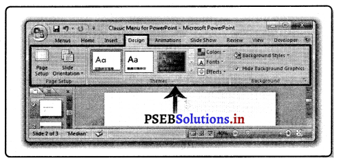 PSEB 8th Class Computer Notes Chapter 5 माइक्रोसॉफ्ट पावर पवाइंट (भाग-2) 2