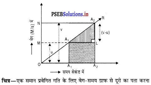 PSEB 9th Class Science Important Questions Chapter 8 गति 7