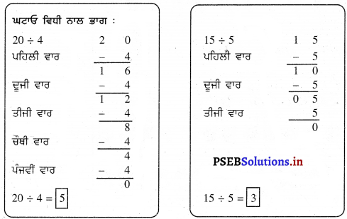 PSEB Solutions for Class 11 Maths Chapter 4 ਭਾਗ 3