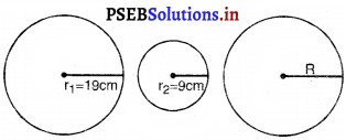 PSEB 10th Class Maths Solutions Chapter 12 वृत्तों से संबंधित क्षेत्रफल Ex 12.1 1