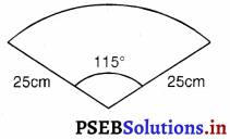 PSEB 10th Class Maths Solutions Chapter 12 वृत्तों से संबंधित क्षेत्रफल Ex 12.2 13
