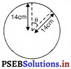 PSEB 10th Class Maths Solutions Chapter 12 वृत्तों से संबंधित क्षेत्रफल Ex 12.2 2
