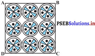 PSEB 10th Class Maths Solutions Chapter 12 वृत्तों से संबंधित क्षेत्रफल Ex 12.3 15
