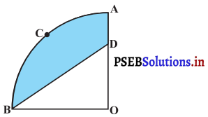 PSEB 10th Class Maths Solutions Chapter 12 वृत्तों से संबंधित क्षेत्रफल Ex 12.3 16