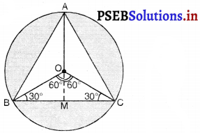 PSEB 10th Class Maths Solutions Chapter 12 वृत्तों से संबंधित क्षेत्रफल Ex 12.3 8