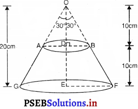 PSEB 10th Class Maths Solutions Chapter 13 पृष्ठीय क्षेत्रफल और आयतन Ex 13.4 6