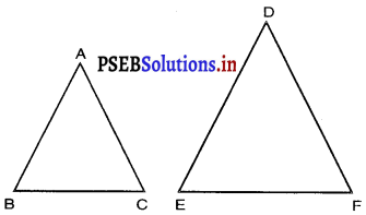 PSEB 10th Class Maths Solutions Chapter 6 त्रिभुज Ex 6.4 1