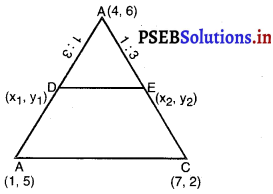 PSEB 10th Class Maths Solutions Chapter 7 निर्देशांक ज्यामिति Ex 7.4 5