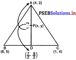 PSEB 10th Class Maths Solutions Chapter 7 निर्देशांक ज्यामिति Ex 7.4 9