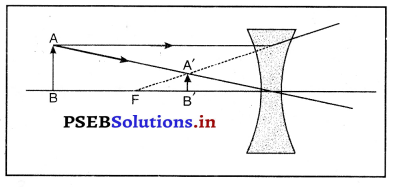 PSEB 10th Class Science Important Questions Chapter 10 प्रकाश-परावर्तन तथा अपवर्तन 47