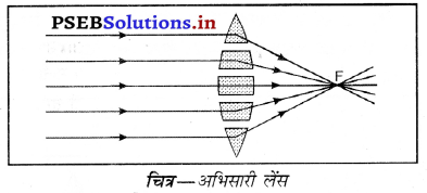 PSEB 10th Class Science Important Questions Chapter 10 प्रकाश-परावर्तन तथा अपवर्तन 48