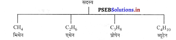 PSEB 10th Class Science Important Questions Chapter 4 कार्बन एवं उसके यौगिक 25