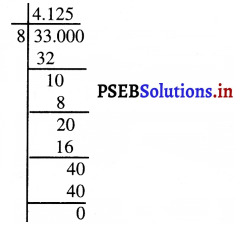 PSEB 9th Class Maths Solutions Chapter 1 संख्या पद्धति Ex 1.3 2
