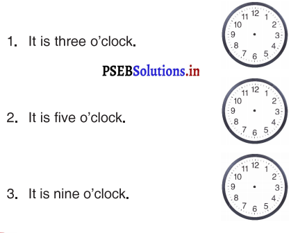 PSEB 3rd Class English Solutions Chapter 4 The Clock-My Friend 1