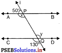 PSEB 9th Class Maths MCQ Chapter 6 रेखाएँ और कोण 12