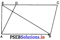 PSEB 9th Class Maths MCQ Chapter 9 समान्तर चतुर्भुज और त्रिभुजों के क्षेत्रफल 3
