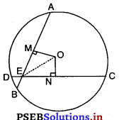 PSEB 9th Class Maths Solutions Chapter 10 वृत्त Ex 10.4 3