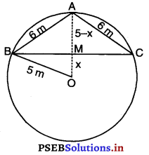 PSEB 9th Class Maths Solutions Chapter 10 वृत्त Ex 10.4 6