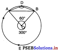 PSEB 9th Class Maths Solutions Chapter 10 वृत्त Ex 10.5 3