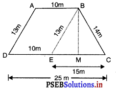 PSEB 9th Class Maths Solutions Chapter 12 हीरोन का सूत्र Ex 12.2 20