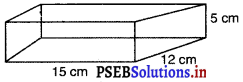 PSEB 9th Class Maths Solutions Chapter 13 पृष्ठीय क्षेत्रफल एवं आयतन Ex 13.1 9