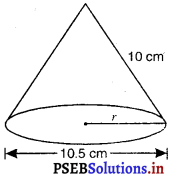 PSEB 9th Class Maths Solutions Chapter 13 पृष्ठीय क्षेत्रफल एवं आयतन Ex 13.3 1