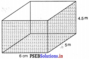 PSEB 9th Class Maths Solutions Chapter 13 पृष्ठीय क्षेत्रफल एवं आयतन Ex 13.5 2