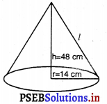 PSEB 9th Class Maths Solutions Chapter 13 पृष्ठीय क्षेत्रफल एवं आयतन Ex 13.7 10