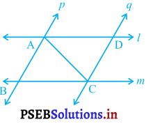 PSEB 9th Class Maths Solutions Chapter 7 त्रिभुज Ex 7.1 - 4