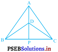 PSEB 9th Class Maths Solutions Chapter 7 त्रिभुज Ex 7.3 - 1