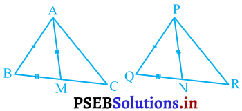 PSEB 9th Class Maths Solutions Chapter 7 त्रिभुज Ex 7.3 - 3